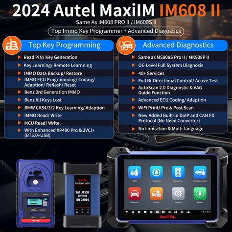 Us Uk Ship Year Free Update Autel Maxiim Im Ii Im Pro Ii