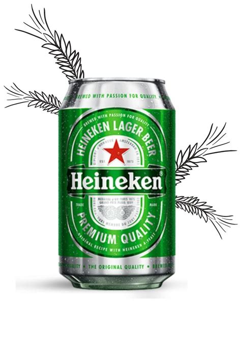 Cerveja Heineken Lata 350ml Cx C 12