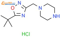 Tert Butyl Oxadiazol Yl Methyl Piperazinedihydrochloride