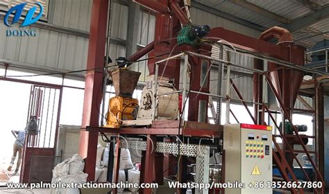 Small Scale Palm Kernel Cracking And Separating Machine Project In