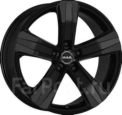 R20 6x139 7 8 5J ET30 D100 1 MAK Stone 6 Gloss Black