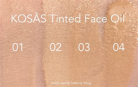 Lolas Secret Beauty Blog Kosås Tinted Face Oil Review