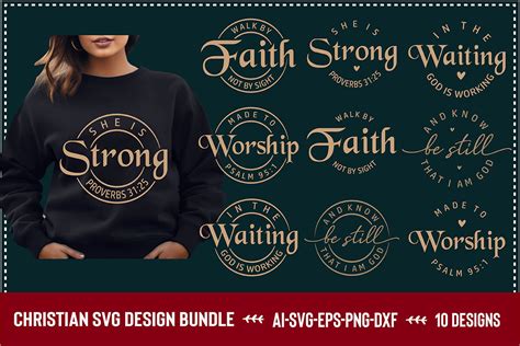 Christian Svg Design Bundle Graphic By Creativemim Creative Fabrica