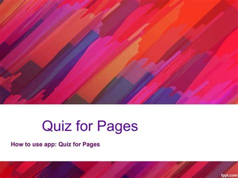 quiz  page app