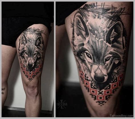 Collection 103 Wallpaper Wolf Tattoo Leg Sleeve Full HD 2k 4k