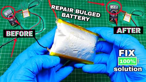 How To Repair Bulged Battery Swollen Battery Fix Battery Repair 100 ...