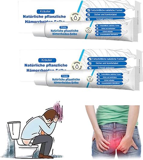 Donubiiu Healmusz Nat Rliche Pflanzliche H Morrhoiden Salbe Organische