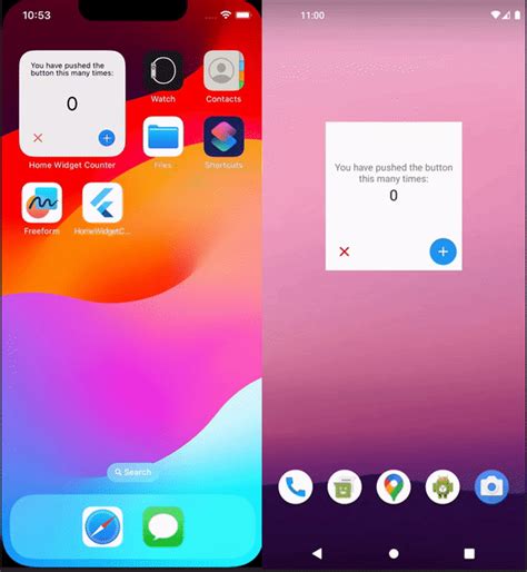 Interactive Homescreen Widgets With Flutter Using Homewidget By