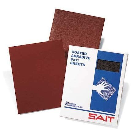 United Abrasives Sait Sand Papers 9 In W X11 In L 40D 84211 Zoro