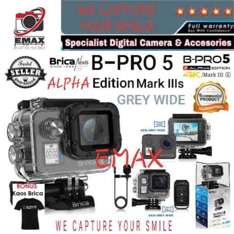 Jual Brica B PRO 5 Alpha Edition 4K Mark IIIs GREY WIDE B PRO5 AE3S