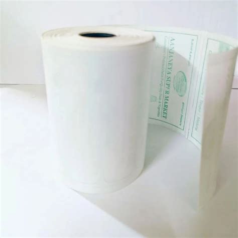 Ply Inch Pre Printed Thermal Paper Roll Gsm At Rs Roll In