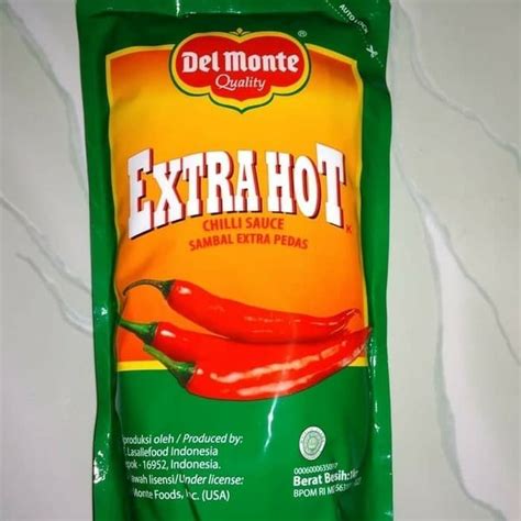 Jual Saos Sambal Pedas Delmonte Extra Hot Del Monte Spicy Kg Extra