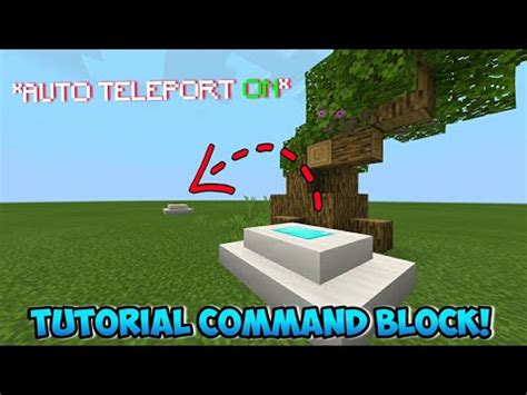 CARA MEMBUAT SISTEM AUTO TELEPORT Di MCPE Minecraft Indonesia YouTube