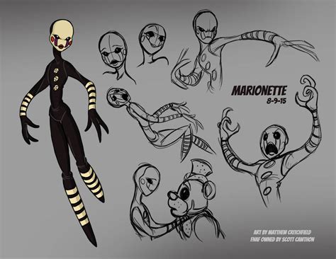 Fnafng Marionette Design 2021 By Namygaga On Deviantart