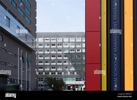 Erasmus University Rotterdam campus Stock Photo - Alamy