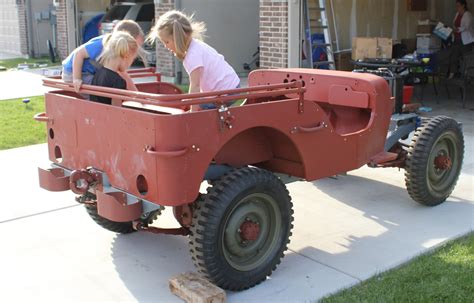 1943 Willys MB Jeep Restoration Project IT ROLLS