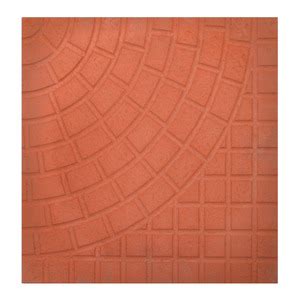 Ladrilho Hidráulico Romano Vermelho 32x32cm Cimartex Leroy Merlin