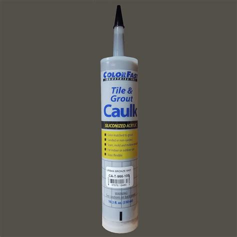 Colored Caulk by Colorfast - Color Matched Tec Color Urban Bronze (Sanded/Rough): Amazon.com ...