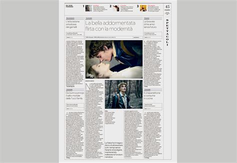 La Repubblica Newspaper Redesign On Behance