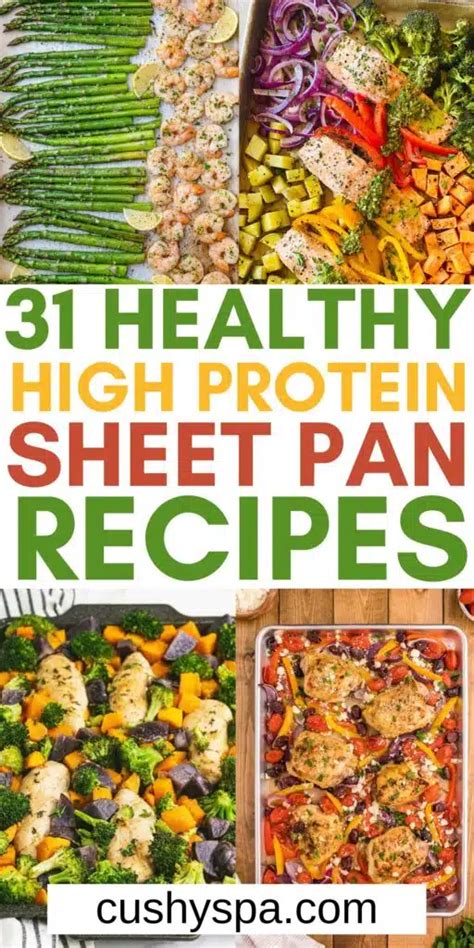 31 Insanely Good High Protein Sheet Pan Recipes - Cushy Spa