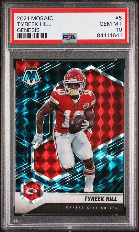 Tyreek Hill Mosaic Genesis Ssp Price Guide Sports Card