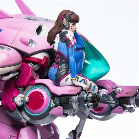 Checa Esta Impresionante Figura De Dva De Overwatch Levelup