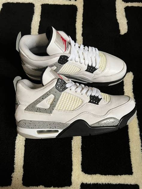 Nike Air Jordan 4 Retro Og “white Cement” 2016 Grailed