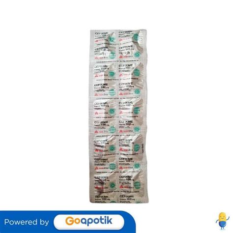 Jual CEFIXIME OGB DEXA MEDICA 100 MG STRIP 10 KAPSUL Di Seller Apotek