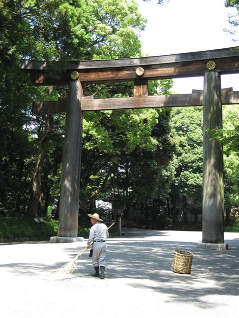 Meiji Shrine Forest Green Shinto