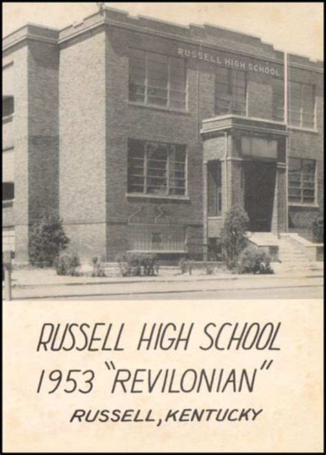 Explore 1953 Russell High School Yearbook, Russell KY - Classmates