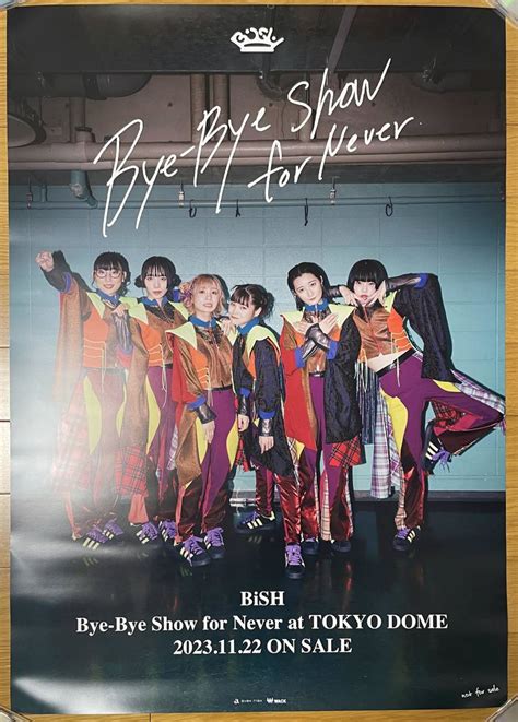 Yahooオークション 【b2ポスター 筒代込】bish『bye Bye Show For N