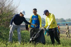 PERINGATI WORLD CLEAN UP DAY WADUK SELOROMO JADI SASARAN PUNGUT SAMPAH