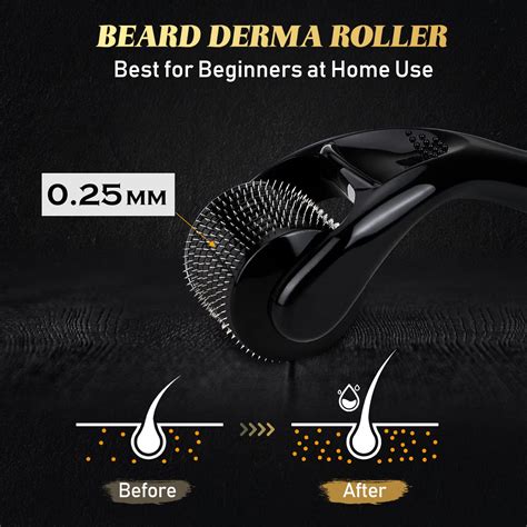 Buy 5 Minoxidil Beard Growth Kit Beard Derma Roller Beard Growth Oil