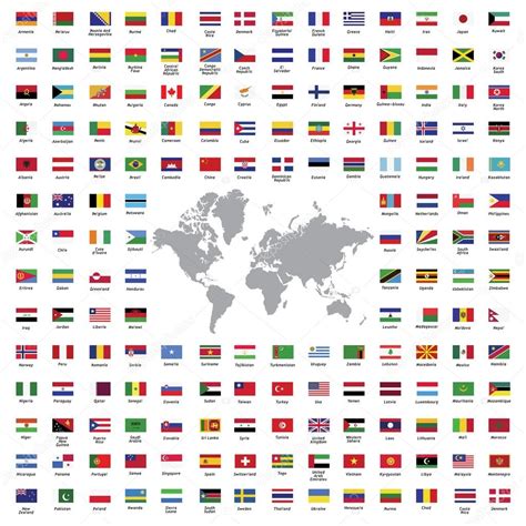 Drapeau Tous Les Drapeaux Du Monde En Anglais Images