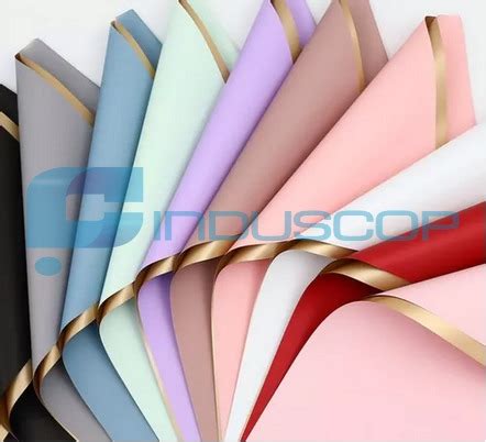 Papel Coreano Filo Dorado Induscop