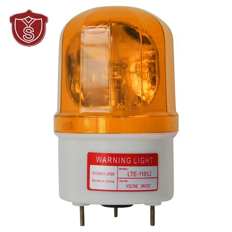 LTE 1101J Warning Light Amber Alarm Bulbs Rotary Industrial Truck