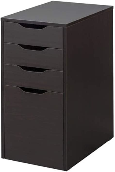 Ikea Alex Drawer Unit Drop File Storage Black Brown 903 730 38 Size 14 1 8x27 1 2 Amazon Ca Home