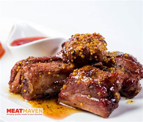 Pork Meaty Riblet With Honey Barbecue Sauce Meat Maven