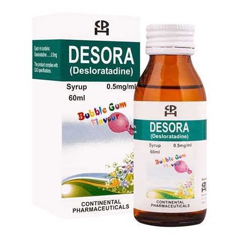 Desora Syrup Uses Benefits And Price Smarthealer Pk