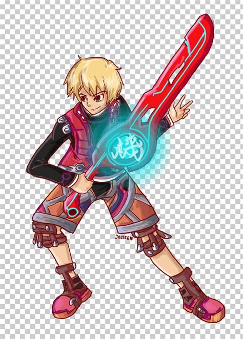 Xenoblade Chronicles Shulk Drawing Png Clipart Action Figure Anime