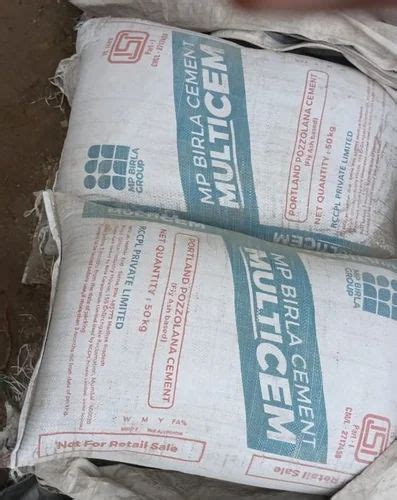 Mp Birla Multicem Cement At Rs 290 Bag Patliputra Patna ID