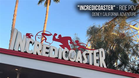 Incredicoaster Disneyland Resort California On Ride POV YouTube