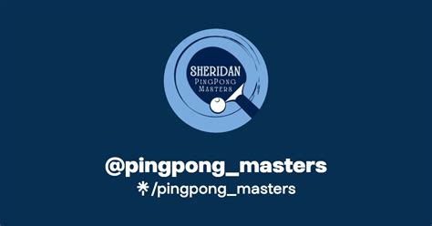 Pingpong Masters Instagram Linktree