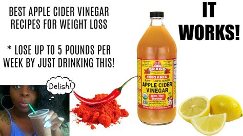 A New Weight Loss Elixir How To Fix Apple Cider Vinegar For Weight How Does Slimming World