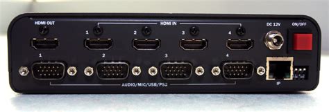 Multiviewer HDMI Audio USB 4x1 Sequoia Solo 4H