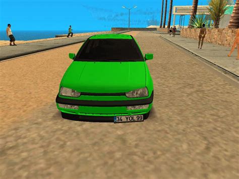 GTA San Andreas Volkswagen Golf MK3 VR6 + Sound(VR6) Mod - GTAinside.com