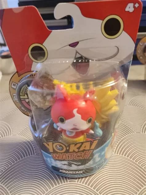 YO KAI WATCH FIGURINE médaillon JIBANYAN chat hasbro figure neuf sous