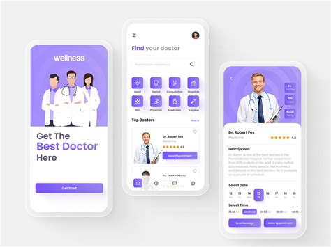 Online Doctor App Ui Design By Momenul Islam On Dribbble