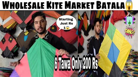 Wholesale Kite Market Batala Pakistani Kites Big Kites Lohri