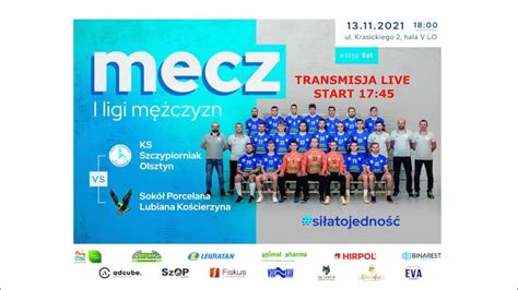 MECZ Z LIDEREM I LIGI GRUPA A Szczypiorniak Olsztyn vs Sokół